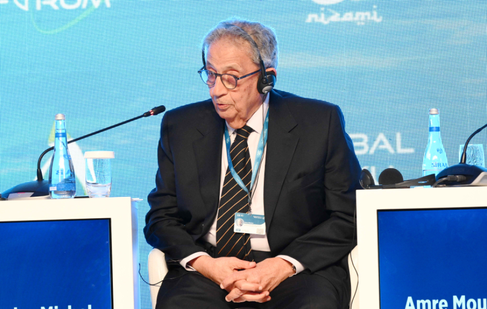 Ərəb Liqasının sabiq Baş katibi: XXI əsrdə qlobal təhlükəsizliyin əvvəlki mənası dəyişir