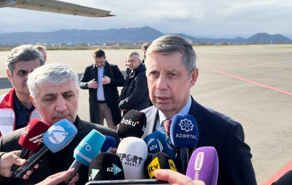 Rusiya səfiri İrana humanitar yardımın tranzitinə görə Azərbaycana təşəkkür edib
