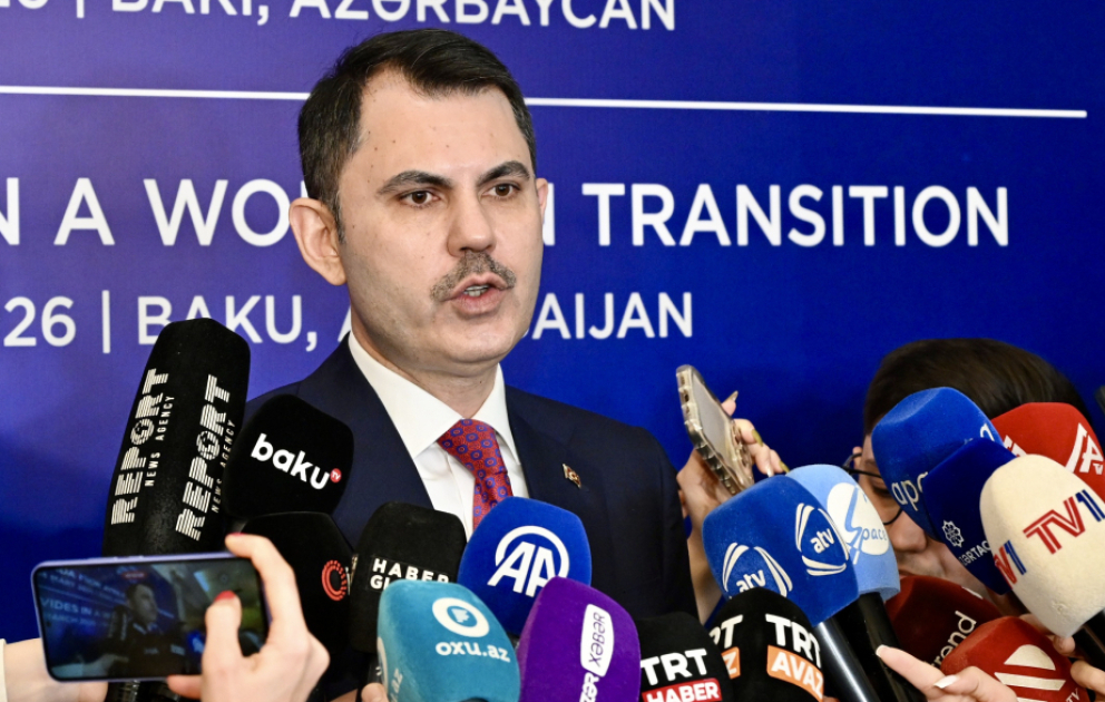 Murat Kurum: COP31-də bərpaolunan enerji mənbələri və iqlim maliyyəsi mövzusu diqqətdə saxlanılacaq
