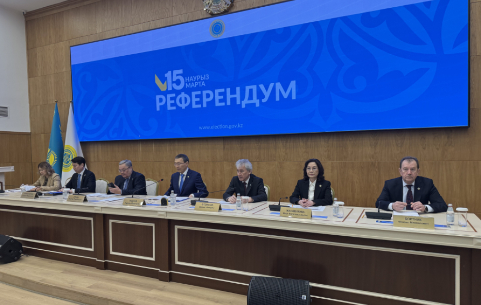 Qazaxıstanda referendumun ilkin nəticələri açıqlanıb