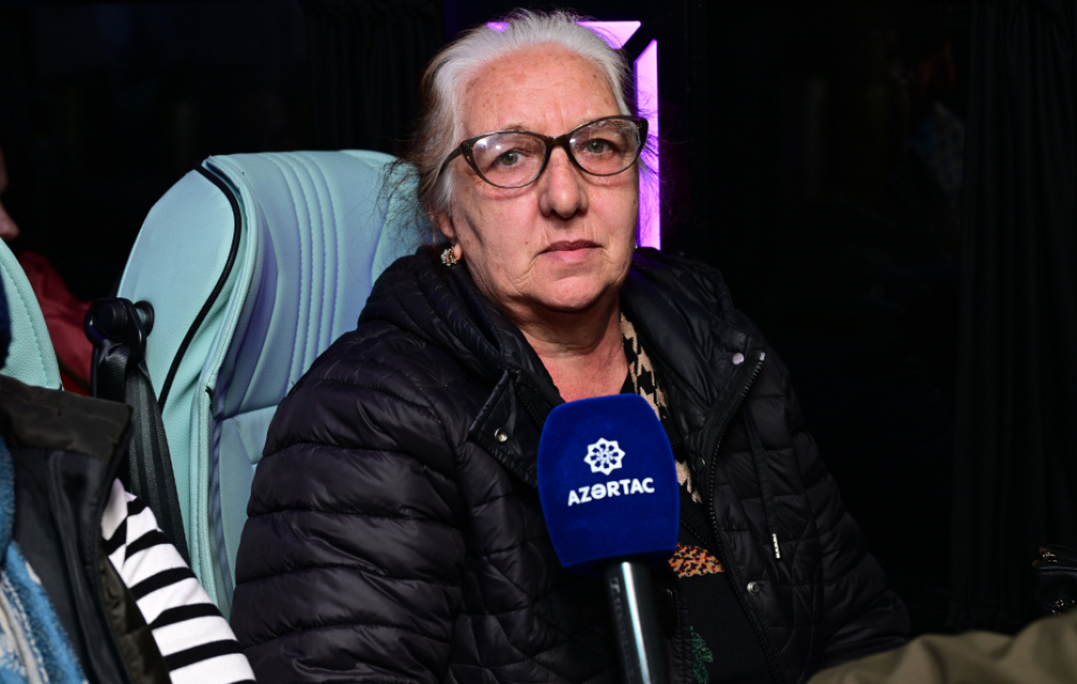 Keçmiş məcburi köçkün: Bu gün çox sevincliyəm