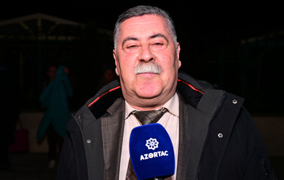 Keçmiş məcburi köçkün: Biz müstəqil dövlətin azad vətəndaşları kimi öz doğma yurdumuzda yaşayacağıq