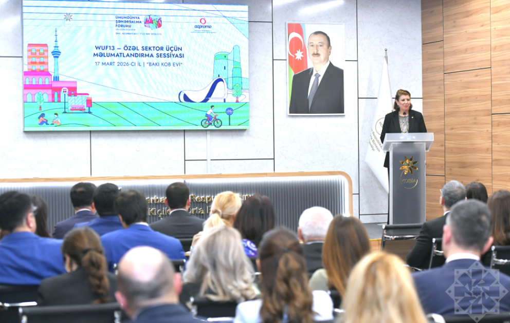 Özəl sektorun nümayəndələrinə WUF13-ün biznes üçün yaratdığı imkanlar təqdim olunub