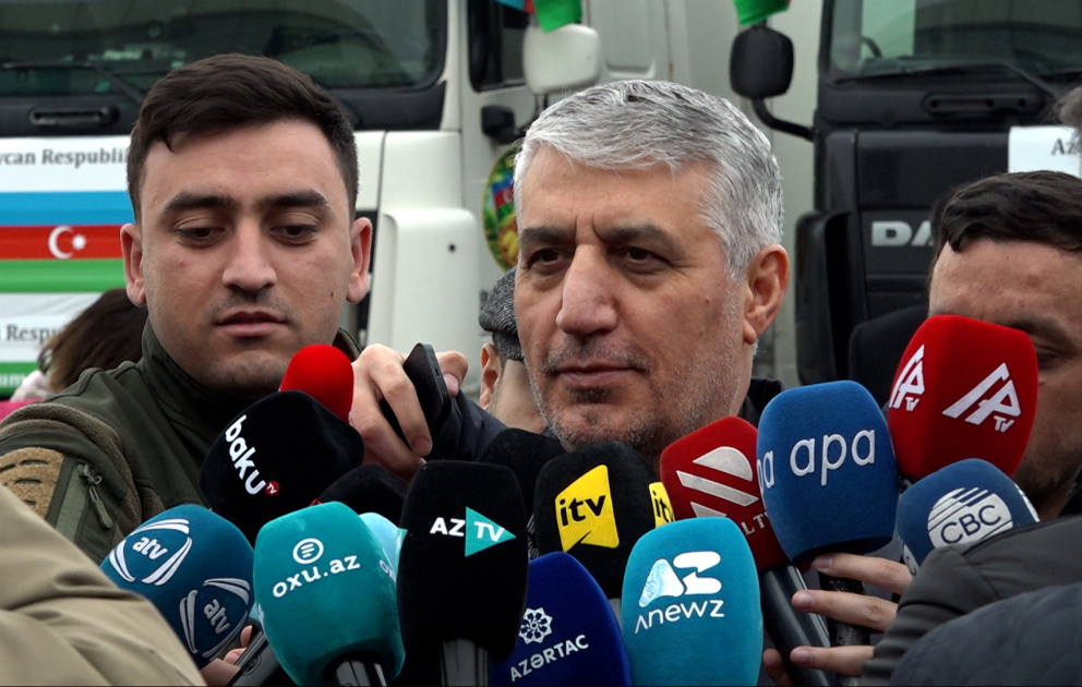 İran səfiri: İlk humanitar yardımın Azərbaycandan göndərilməsini çox yüksək qiymətləndiririk