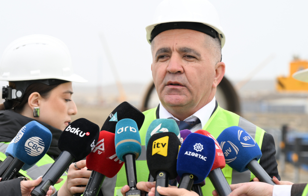 Xırdalan və ətraf qəsəbələri əhatə edəcək 17 kilometrlik yeni kanalizasiya kollektoru inşa edilir
