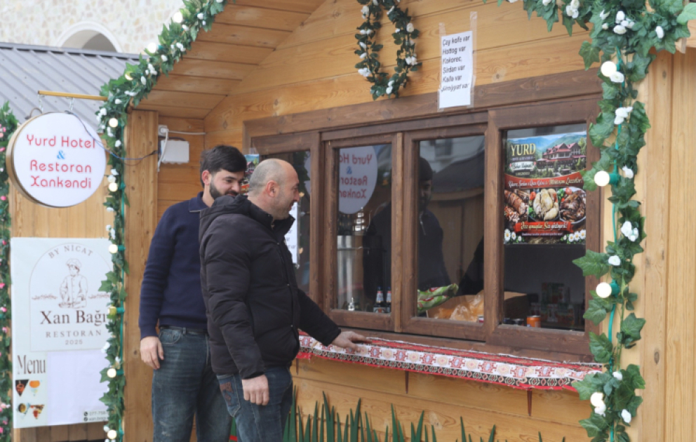 Xankəndidə bayram yarmarkası fəaliyyətə başlayıb