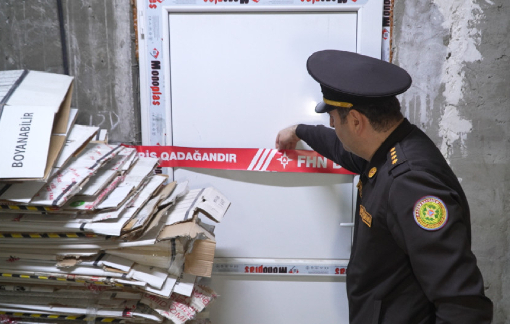 Paytaxtda yanğın təhlükəli obyektin fəaliyyəti qismən məhdudlaşdırılıb