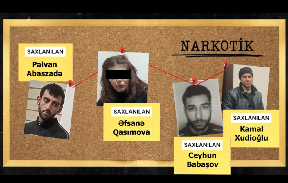 Sumqayıtda 34 kiloqramdan artıq narkotik vasitə aşkarlanıb