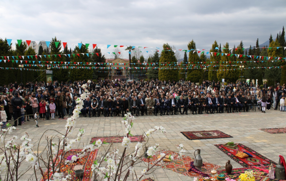 Balakəndə alovlanan Novruz tonqalı: Azsaylı xalqların birlik və bərabərlik rəmzi