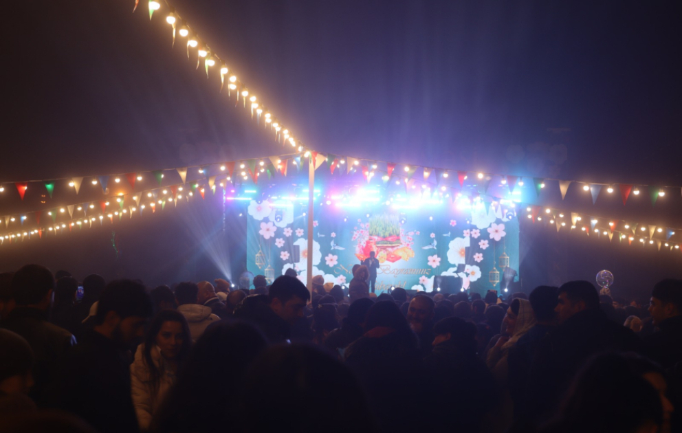 Xankəndidə bayram konserti atəşfəşanlıqla başa çatıb