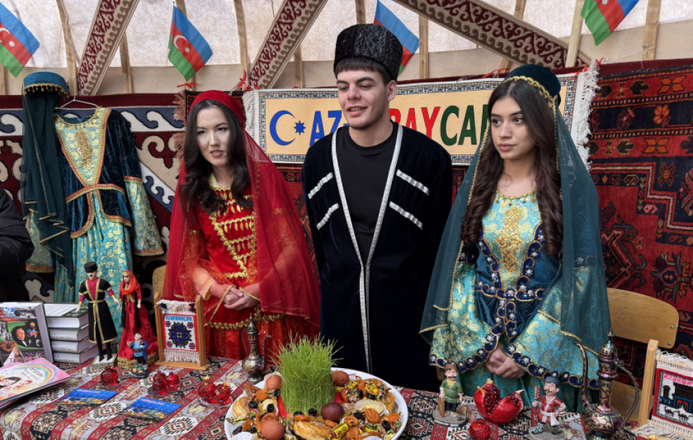 Astanada qurulan Novruz yurtasında Azərbaycan mədəniyyəti və adət-ənənələri təbliğ olunur