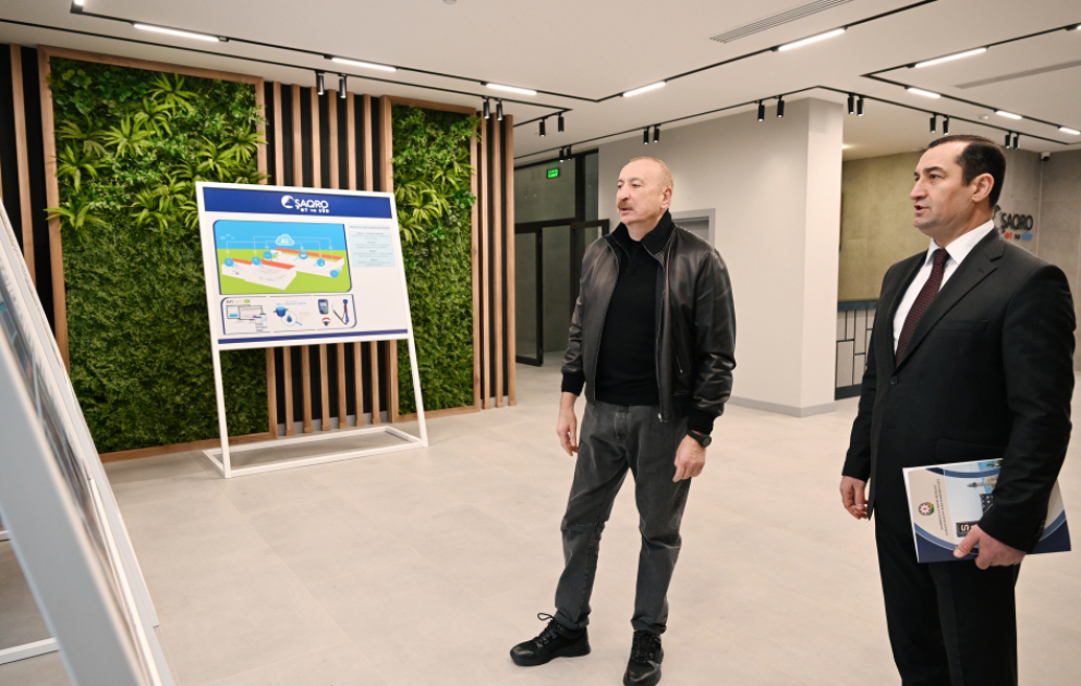 Präsident Ilham Aliyev eröffnet Viehzuchtkomplex „Shirvan Agro“ in Schamachi