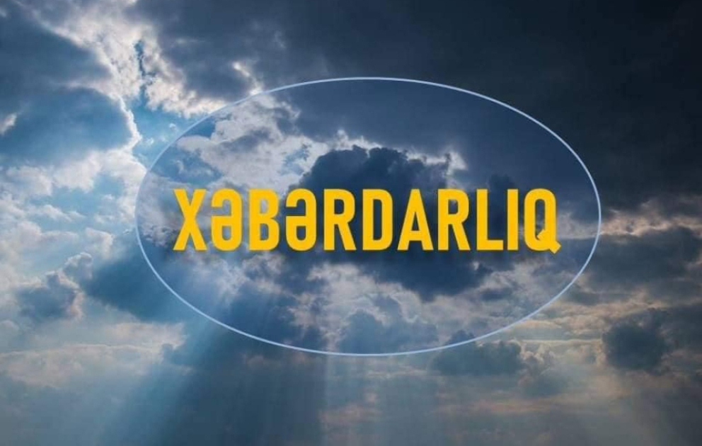 Bakıda və Abşeron yarımadasında yağış yağacaq, bəzi ərazilərdə intensivləşəcək -  XƏBƏRDARLIQ