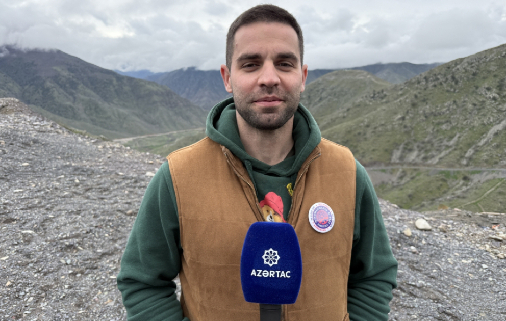Dünya səyyahı: Azad edilmiş ərazilərdə aparılmış sürətli bərpa və yenidənqurma işləri insanı heyran edir