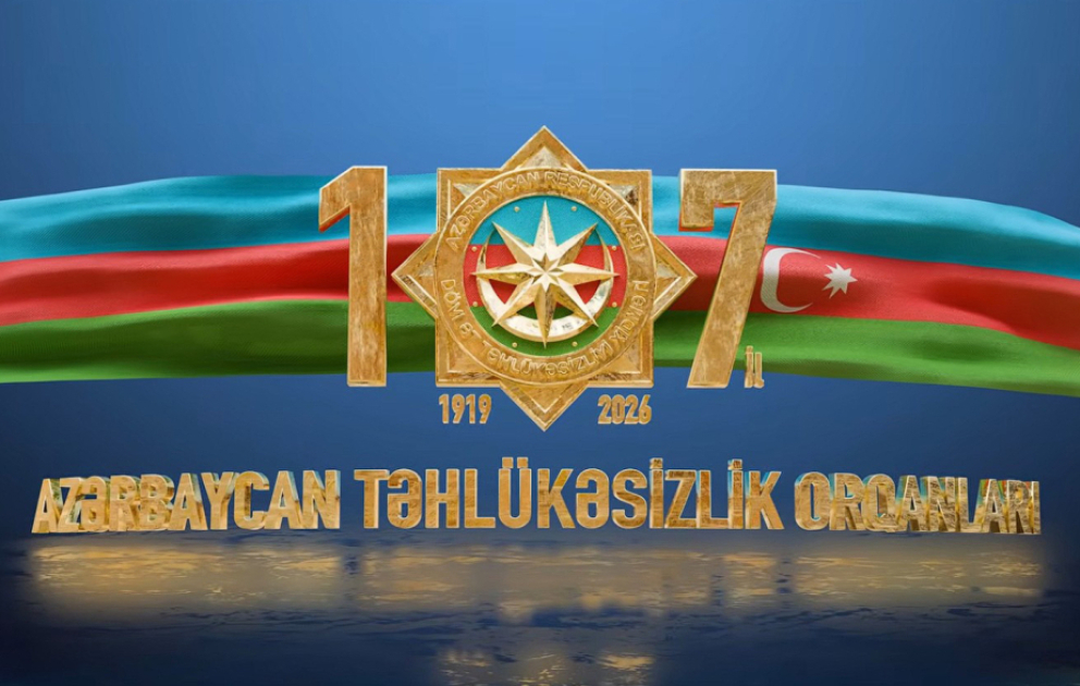 Azərbaycan təhlükəsizlik orqanlarının yaradılmasının 107 illiyinə həsr olunmuş videoçarx