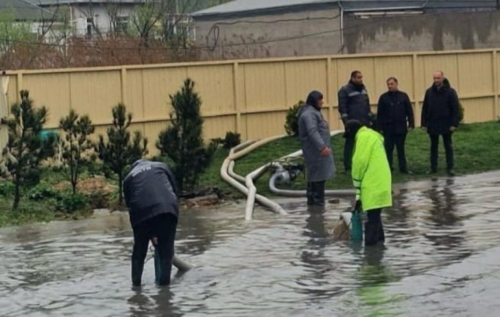 BŞİH: Yağışın yaratdığı fəsadların aradan qaldırılması üçün müvafiq tapşırıqlar verilib