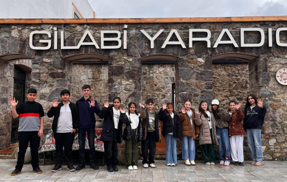 Laçın məktəblilərinin bayram tətili gəzintisində sevinc dolu anlar