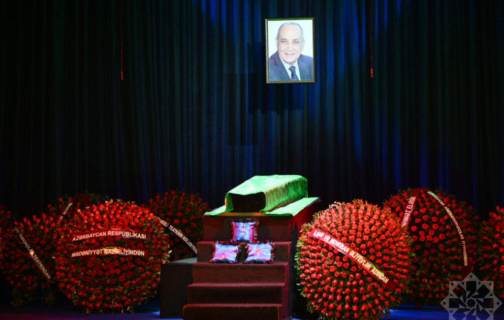 Cérémonie d'adieu en l’honneur de Rassim Balaïev, Artiste du peuple