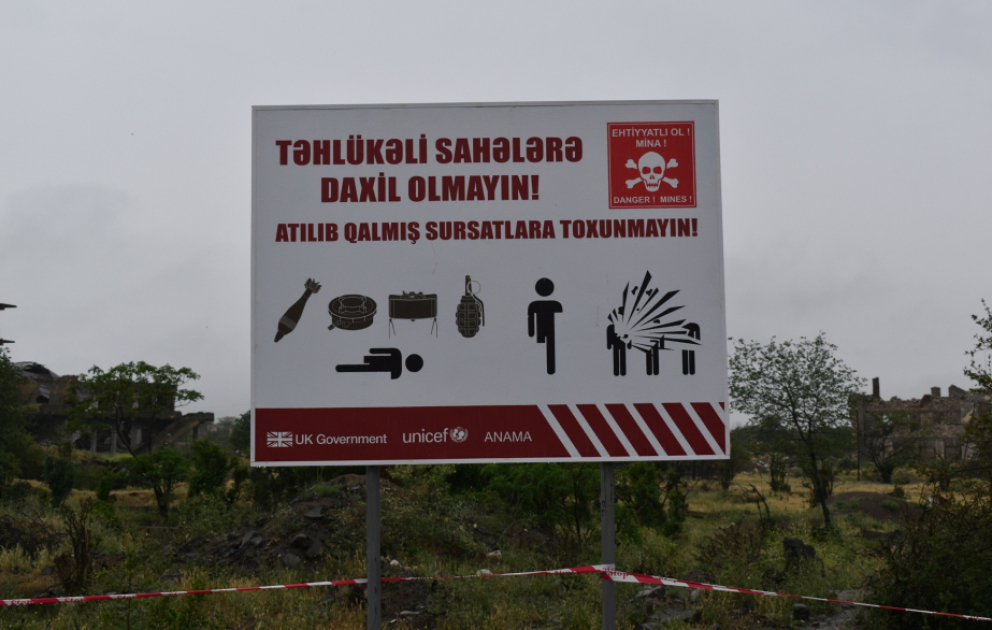 Ağdərədəki mina partlayışı ilə bağlı birgə məlumat