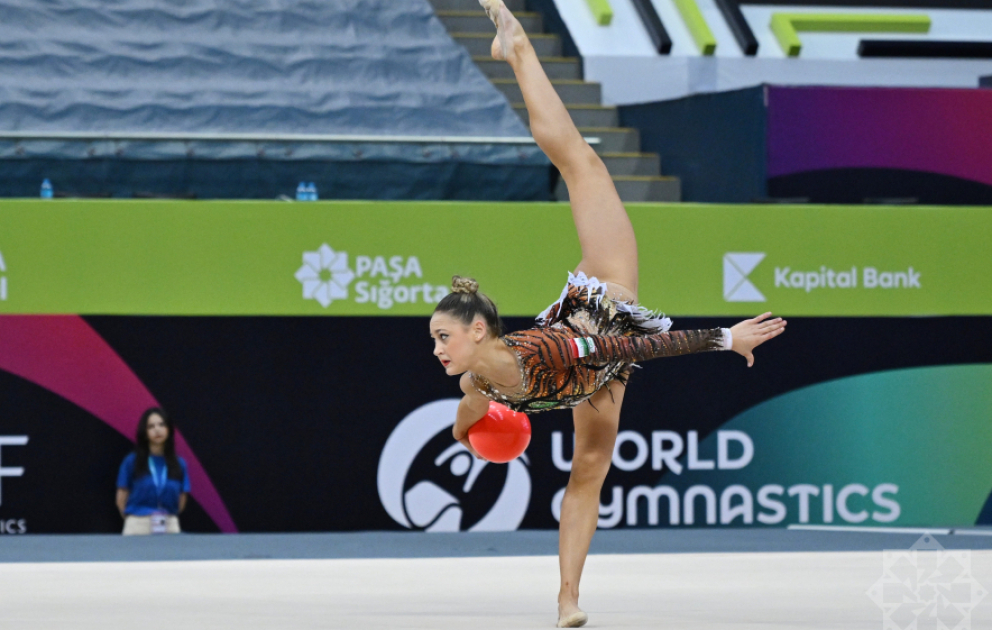 La Coupe du monde de gymnastique rythmique lancée à Bakou