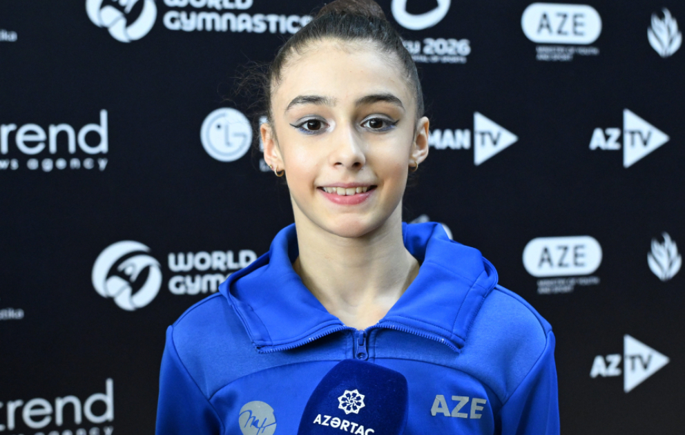 Azərbaycan gimnastı: “AGF Trophy”də əsas rəqibim elə özüməm