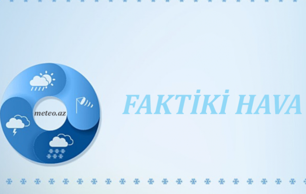 Bəzi yerlərə intensiv və güclü yağış, dağlıq ərazilərə qar yağır