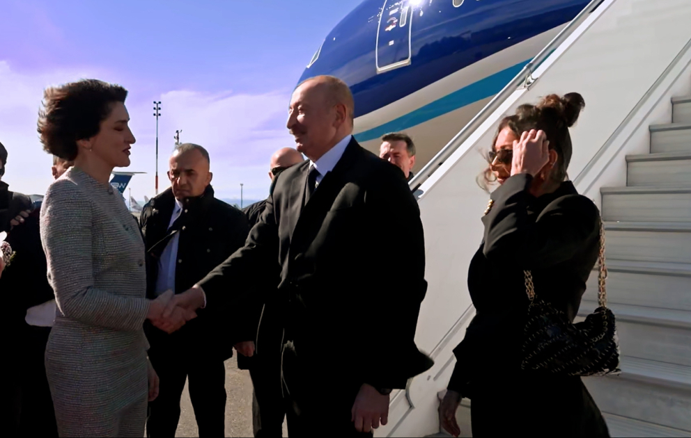 Le président Ilham Aliyev entame une visite d’Etat en Géorgie