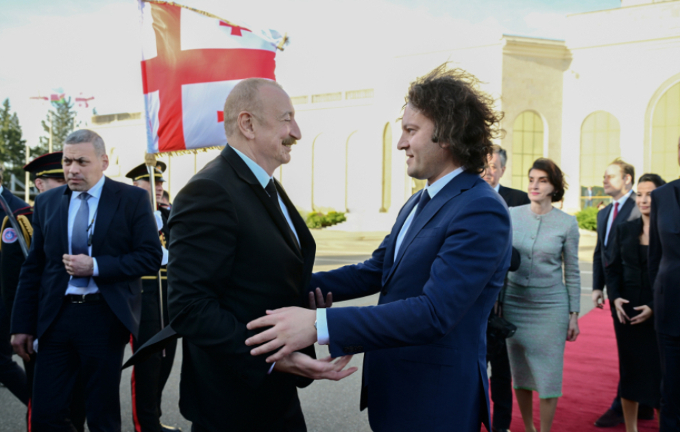 Une vidéo liée à la visite d’Etat du président Aliyev en Géorgie publiée sur ses comptes de médias sociaux