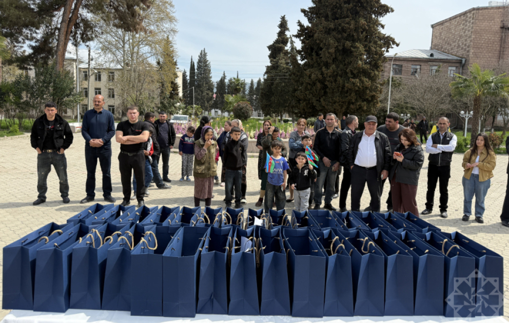 Xocavənd şəhərində daha 33 ailəyə evlərinin açarları təqdim olunub