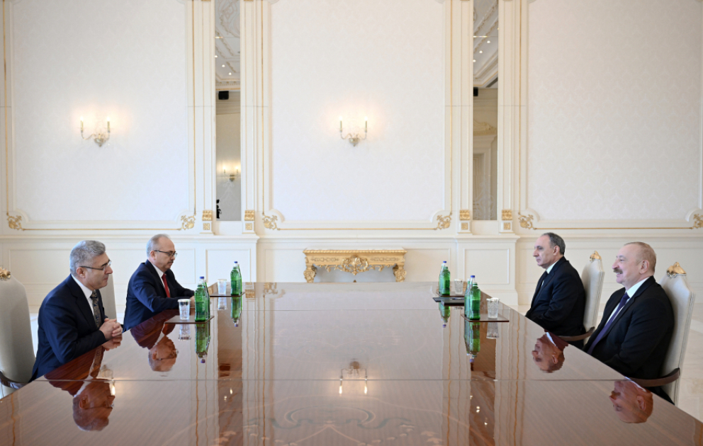 Le président azerbaïdjanais reçoit le procureur général de la Cour suprême de Türkiye