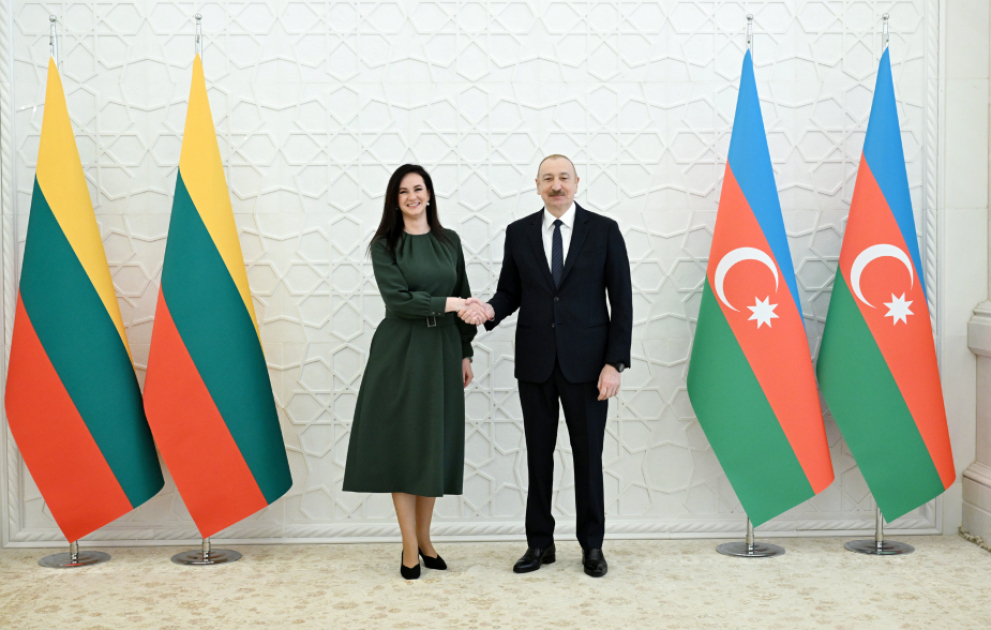 Le président azerbaïdjanais reçoit la Première ministre lituanienne