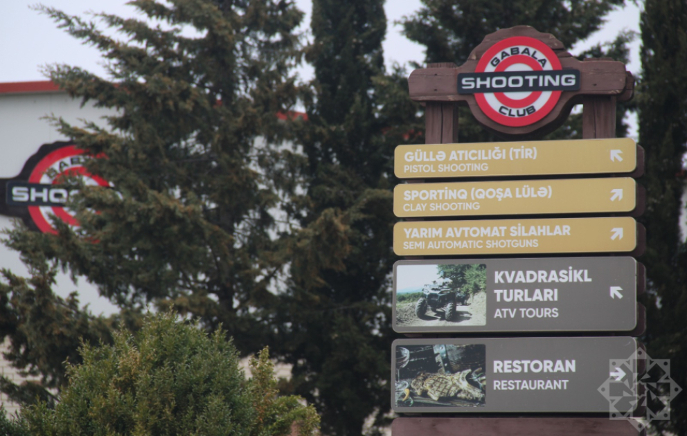 Unique tourism experience at Gabala Shooting Club