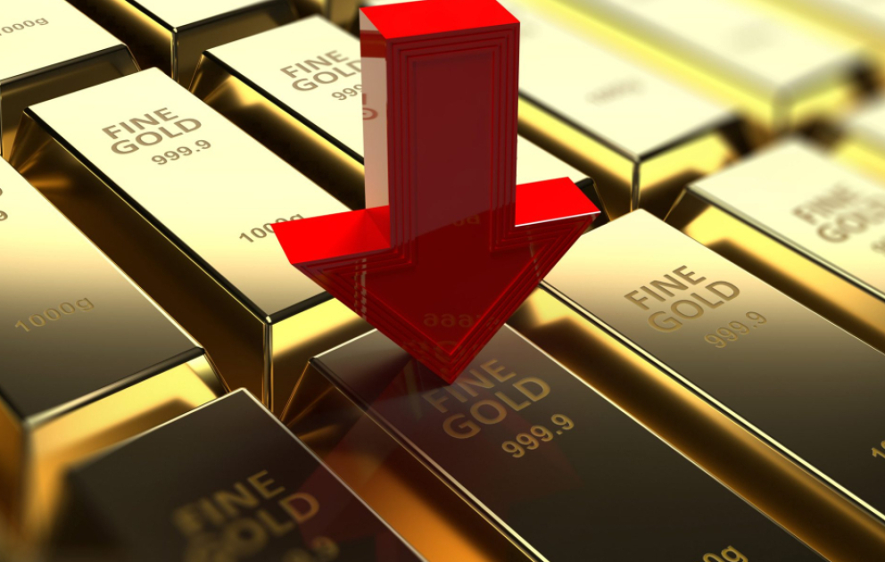 Le prix de l’or enregistre une chute de 40 dollars sur les bourses