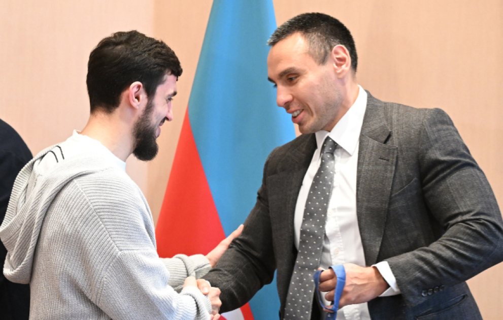 “Paris-2024”: Yenilənmiş Olimpiya medalları Azərbaycan idmançılarına təqdim olunub