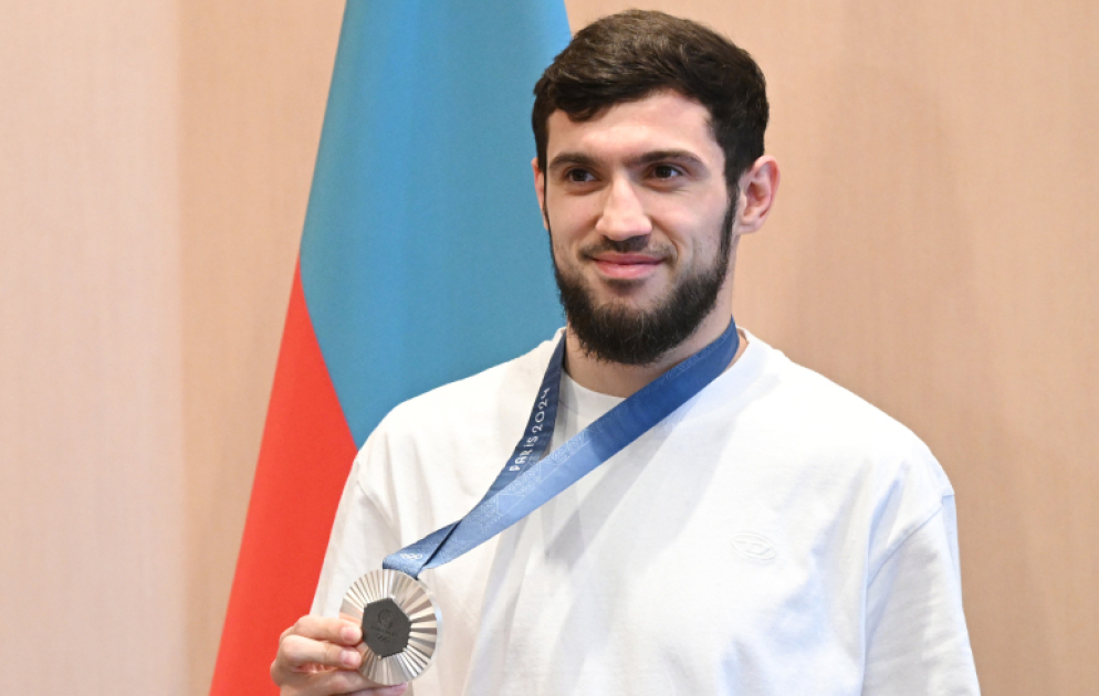 «Париж-2024»: Азербайджанским спортсменам вручены обновленные олимпийские медали