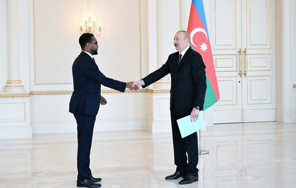 President Ilham Aliyev received newly appointed ambassador of Somalia to Azerbaijan