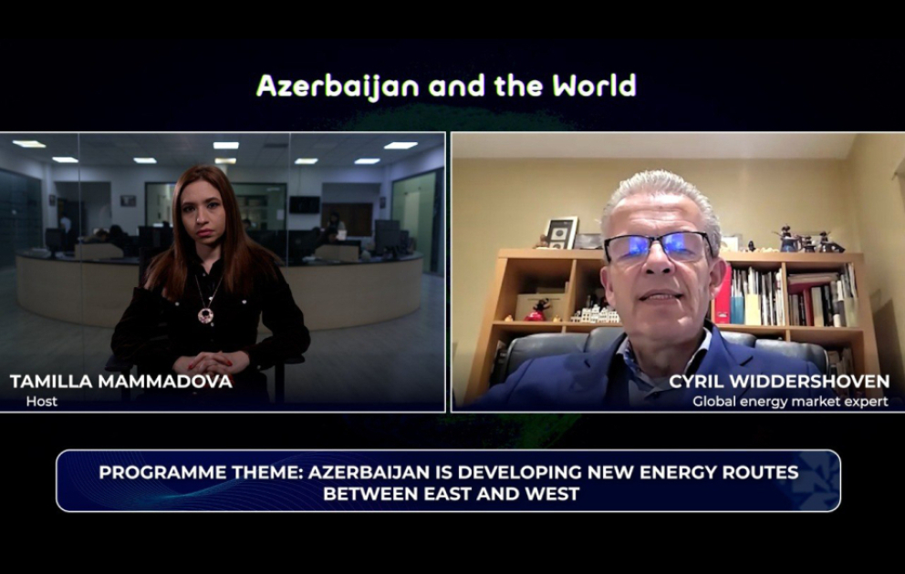 "Azerbaijan and the World": New energy routes are being formed between East and West