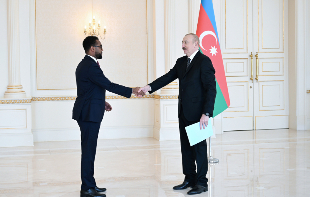 Le président Ilham Aliyev reçoit le nouvel ambassadeur de Somalie en Azerbaïdjan