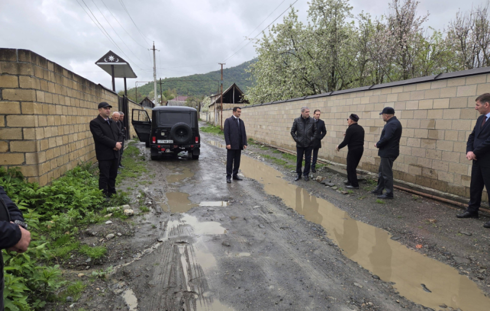 Balakənin kəndlərində subasma halları aradan qaldırılır