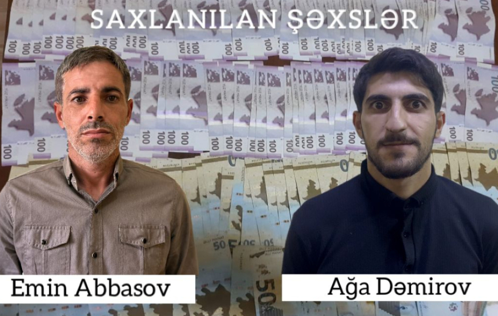 Şirvanda oğurluq etməkdə təqsirli bilinən 2 nəfər saxlanılıb