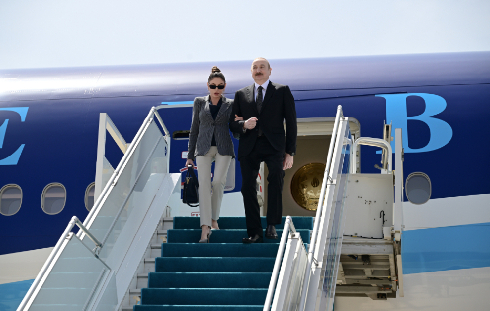 President of Azerbaijan Ilham Aliyev arrived in Türkiye for working visit