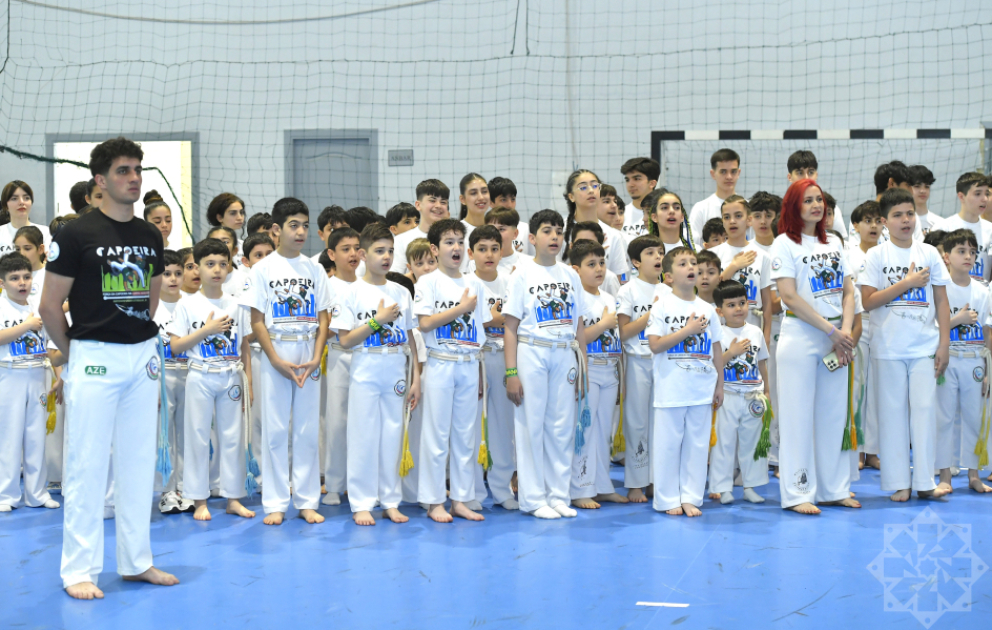 Kapoeyra üzrə seminarda fərqlənən idmançılara kəmər və sertifikatlar təqdim olunub