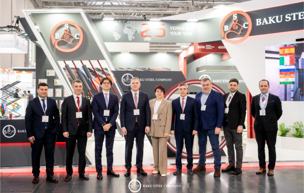 ® “Baku Steel Company” Almaniyada “Tube 2026” sərgisində
