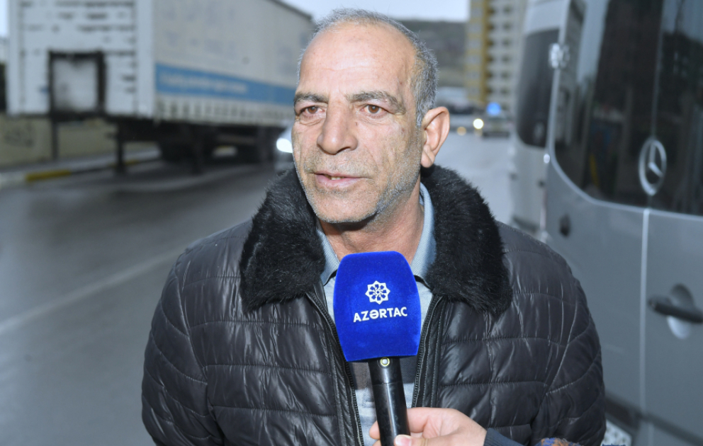 Ağdam sakini: Allaha şükür edirəm ki, uzun illər çəkdiyimiz yurd həsrəti sona çatdı