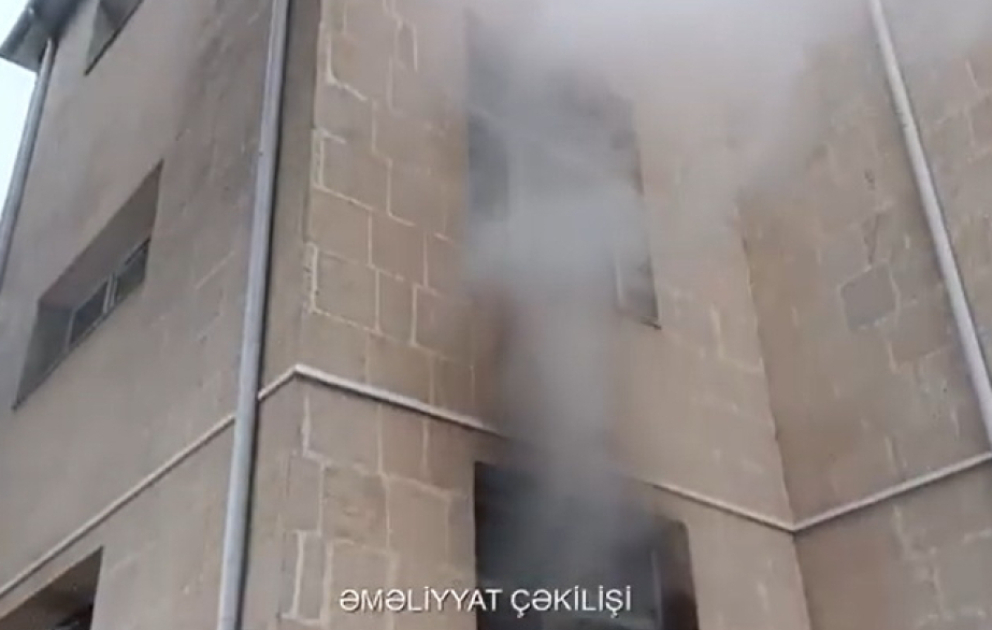 Bakıda internat məktəbinin yataqxanasında yanğın baş verib