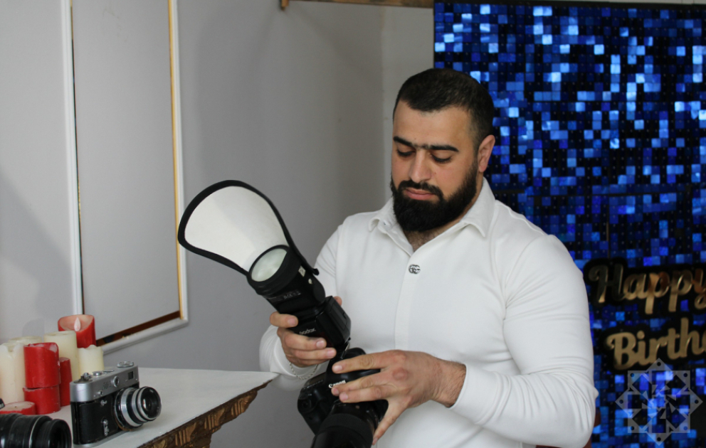 Dövlət dəstəyi ilə reallaşan arzular - Şabranlı fotoqraf özünüməşğulluq proqramı ilə şəxsi biznesini qurub