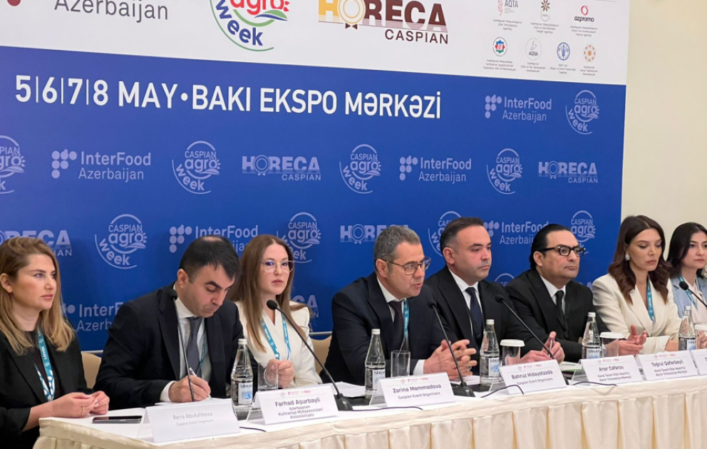 “Caspian Agro Week”də 45 ölkədən 447 şirkət iştirak edəcək