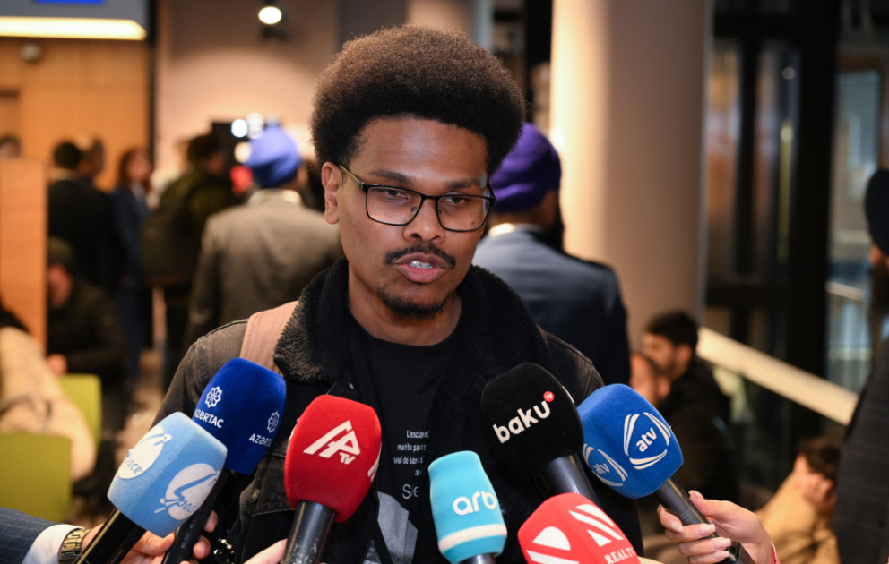 Katambara Romain: Bakı forumunun gənclər arasında şəbəkələşməni formalaşdıracağına inanıram
