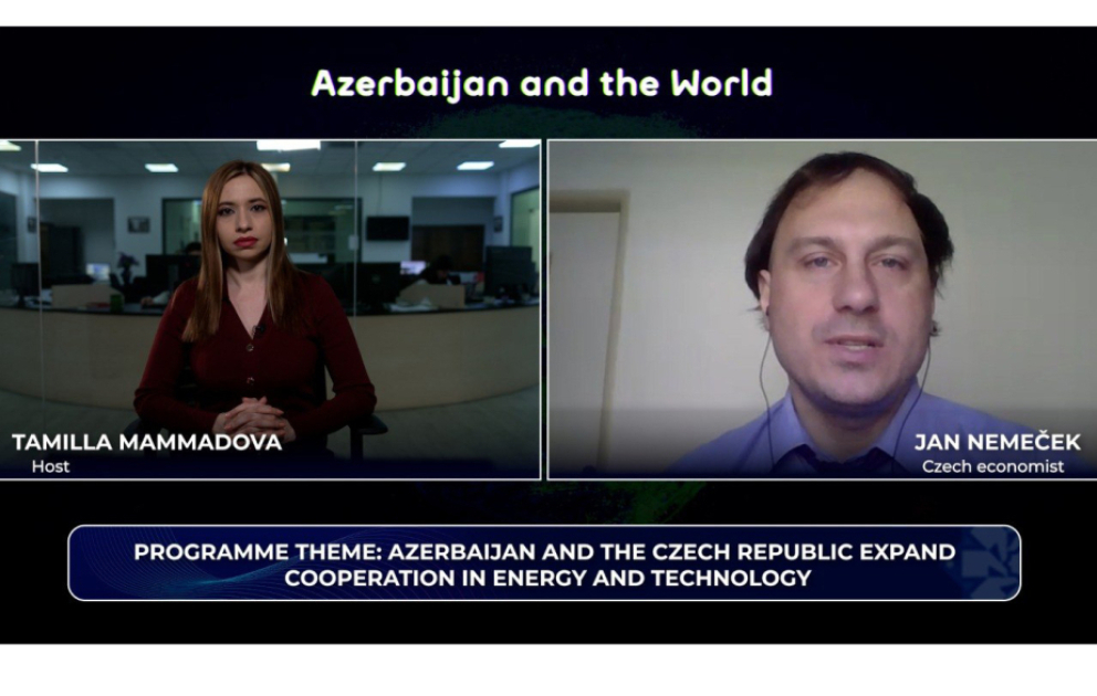 "Azerbaijan and the World": Baku and Prague expand cooperation in energy and technology