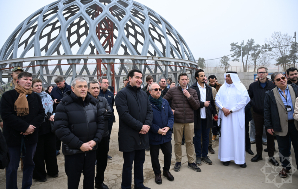 Diplomatik korpusun Şuşa səfəri davam edir